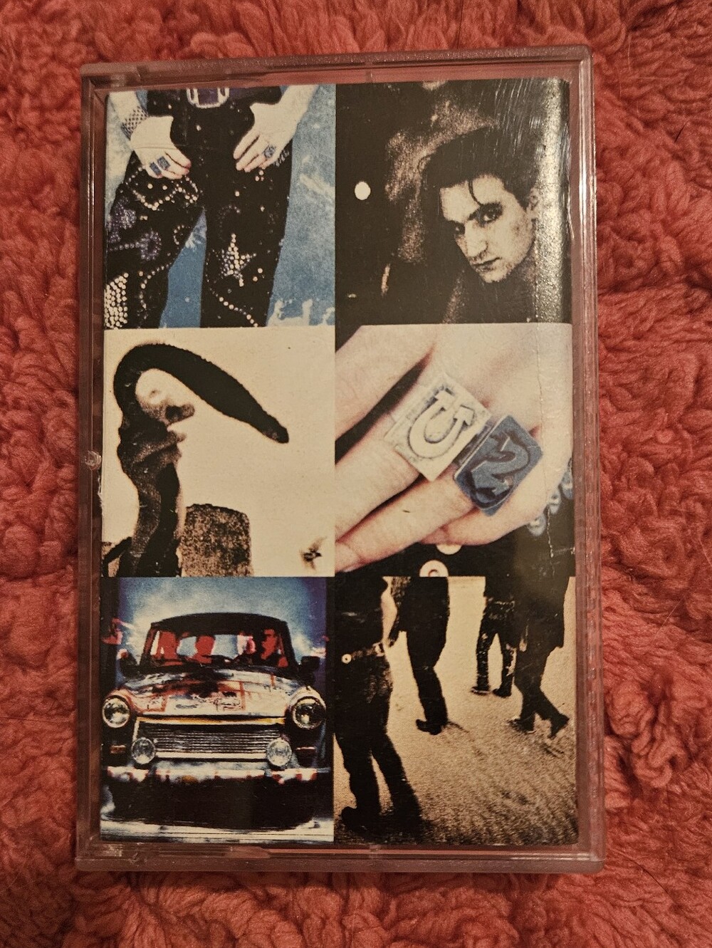 U2 "Achtung Baby" Cassette Tape